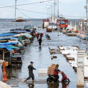 kenaikan muka air laut (Reuters_Willy Kurniawan)