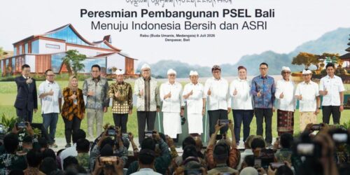 peresmian pembangunan PSEL Bali (dok Danantara)