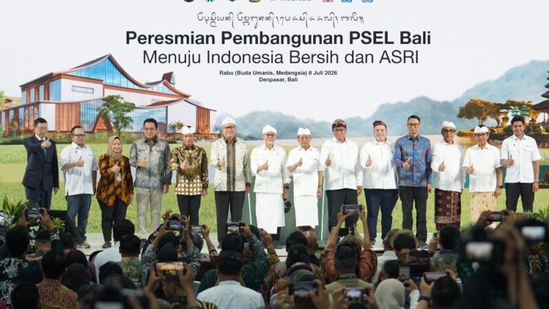 peresmian pembangunan PSEL Bali (dok Danantara)