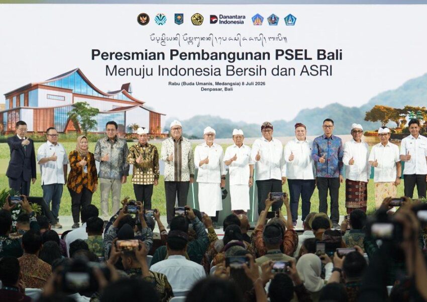 peresmian pembangunan PSEL Bali (dok Danantara)