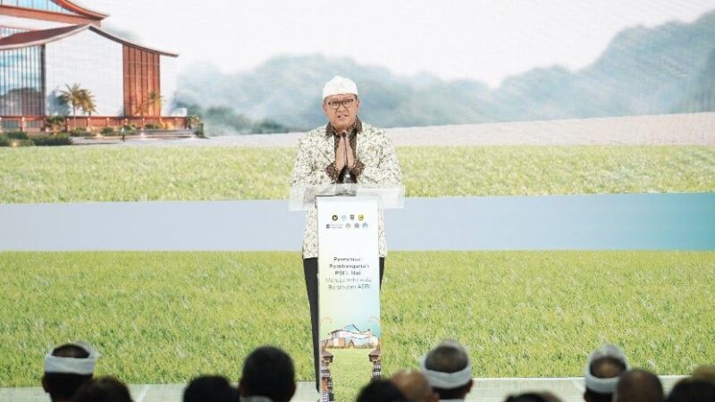 peresmian pembangunan PSEL Bali dok Danantara