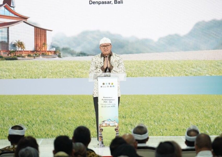 peresmian pembangunan PSEL Bali dok Danantara