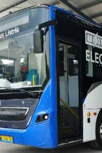 Bus Listrik DAMRI (Dok Tempo)