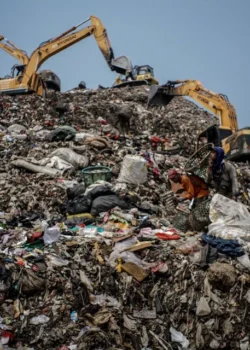 Ilustrasi TPS Open Dumping