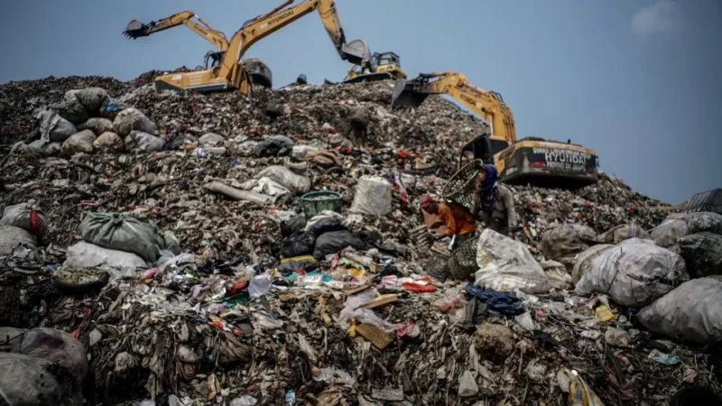Ilustrasi TPS Open Dumping