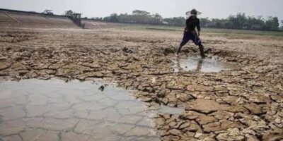 Ilustrasi kekeringan akibat El Nino