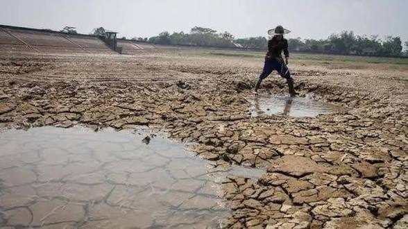 Ilustrasi kekeringan akibat El Nino