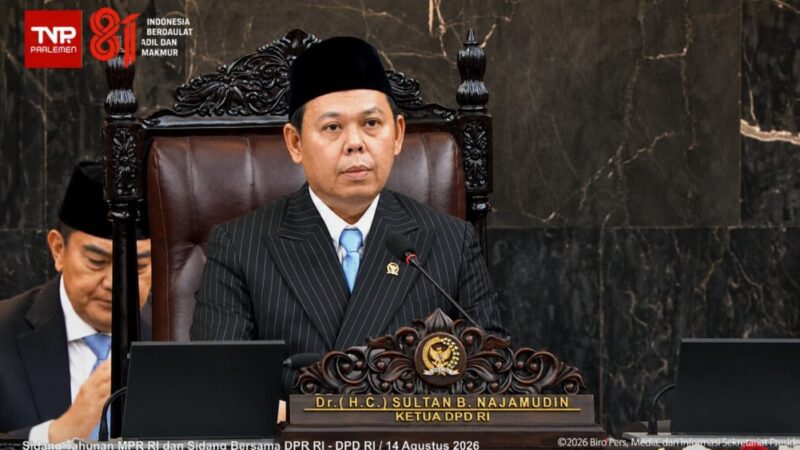Ketua DPD RI, Sultan B. Najamudin