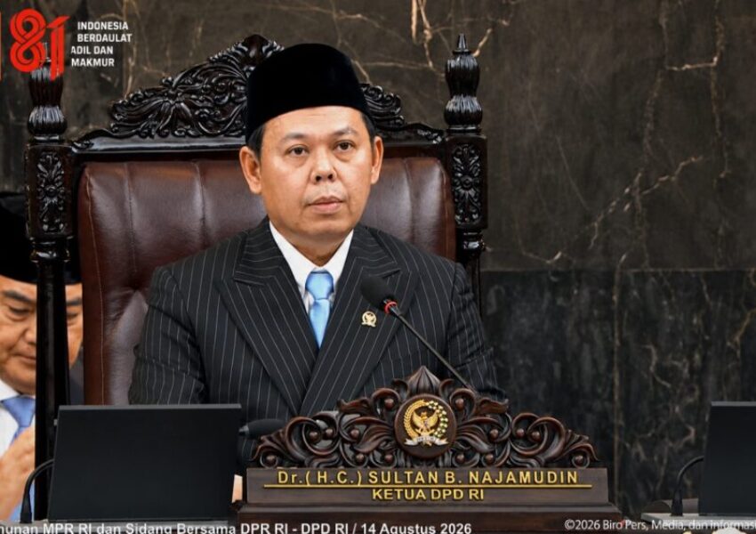Ketua DPD RI, Sultan B. Najamudin