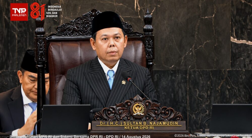 Ketua DPD RI, Sultan B. Najamudin