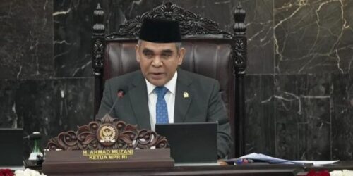 Ketua MPR, Ahmad Muzani (dok Tangkapan layar youtube Sekretariat Presiden)