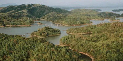 Bentang hutan dan perairan di Kalimantan Timur. Pexels Rizkynindra