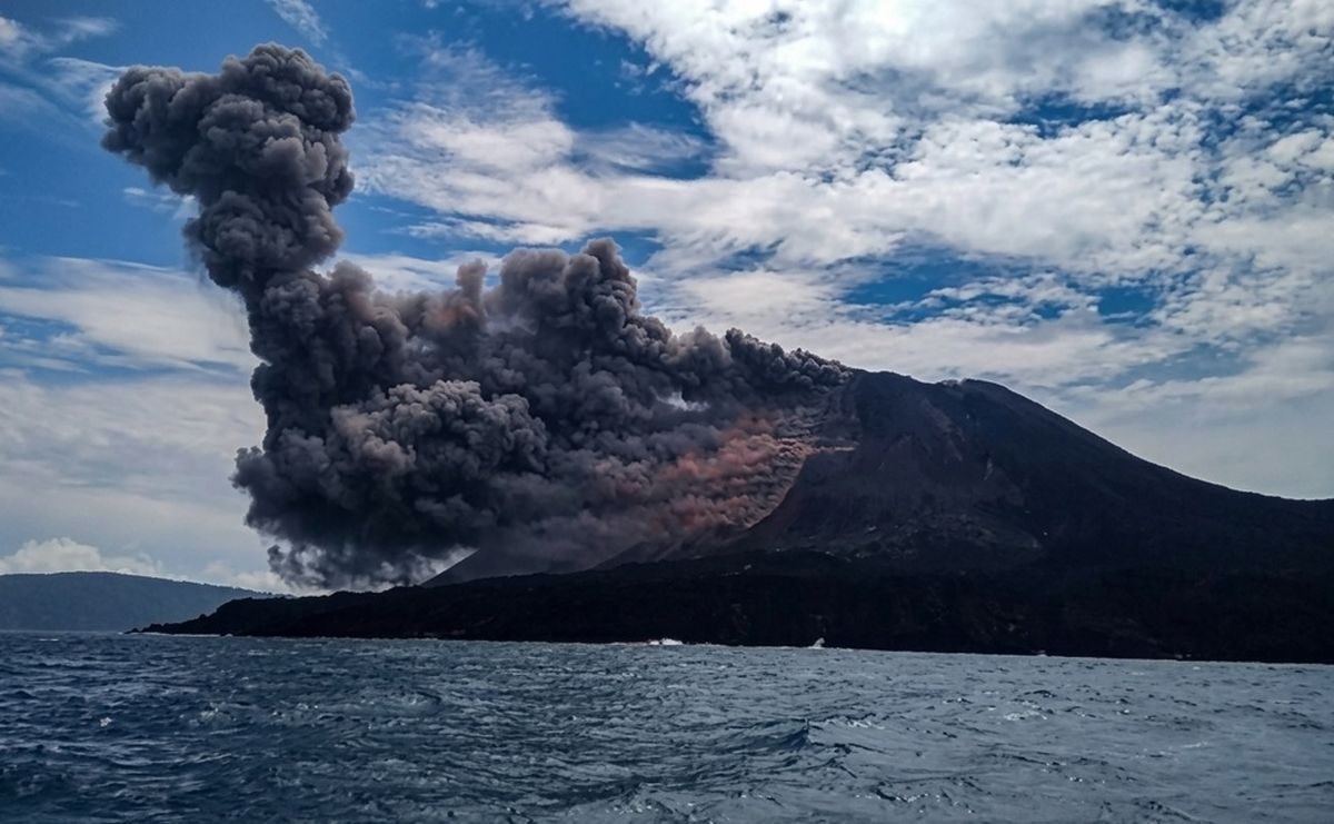 Erupsi Anak Krakatau (dok PVMBG)