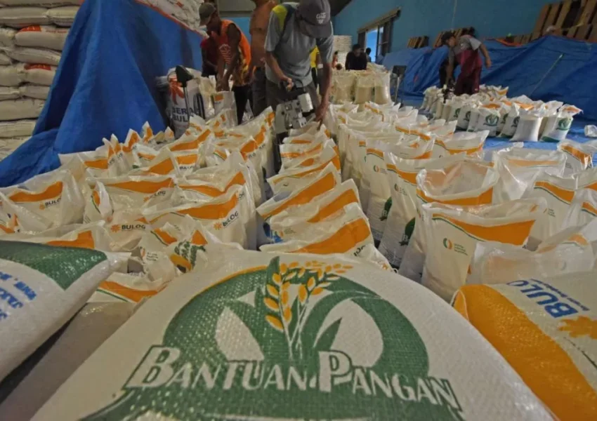 Ilustrasi Bansos Beras Pemerintah