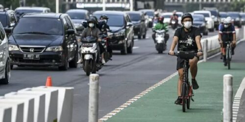 Jalur Sepeda di Jakarta