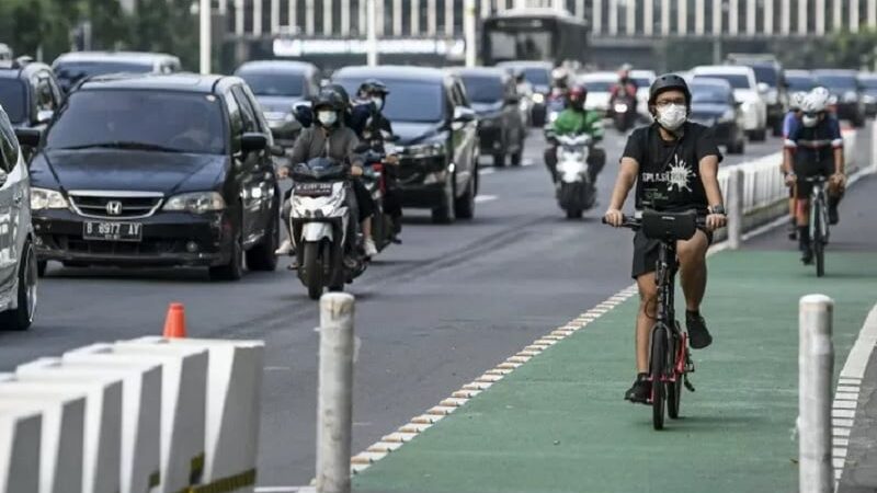 Jalur Sepeda di Jakarta