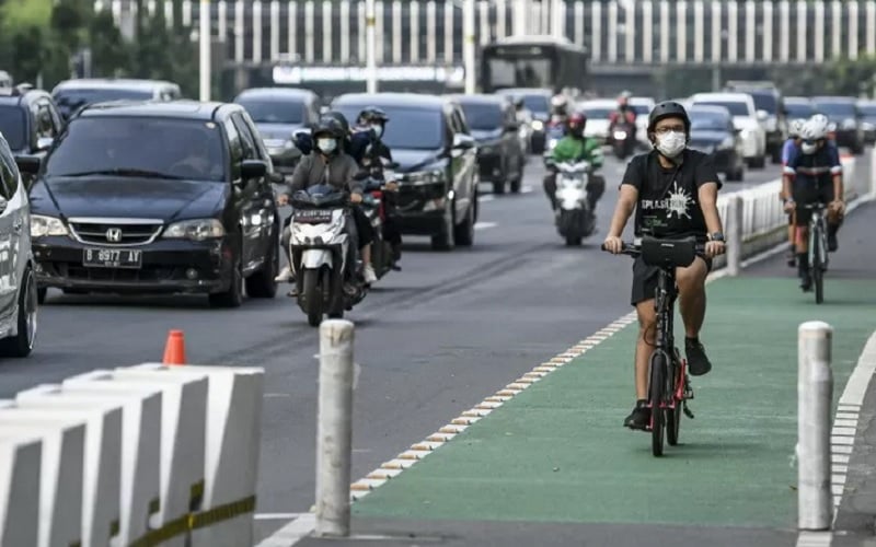 Jalur Sepeda di Jakarta