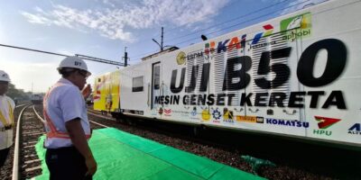 Penggunaan B50 di Kereta