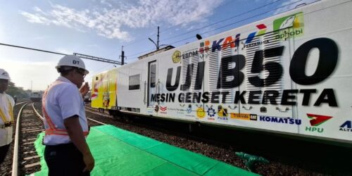 Penggunaan B50 di Kereta