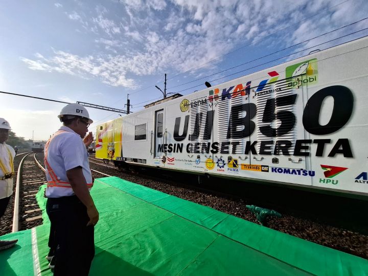 Penggunaan B50 di Kereta