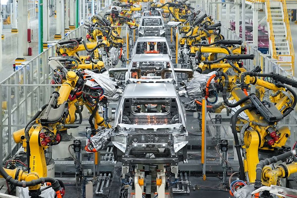 ilustrasi pabrik BYD
