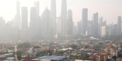 kabut asap di Kuala Lumpur