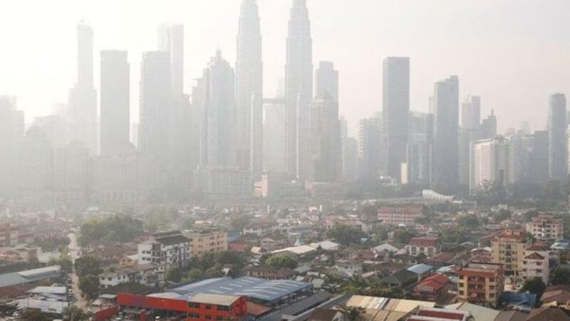 kabut asap di Kuala Lumpur