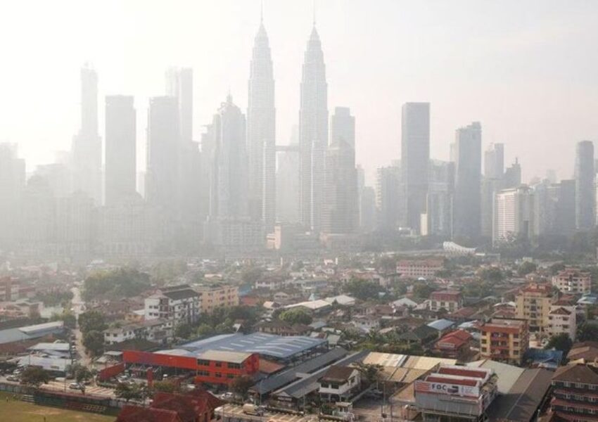 kabut asap di Kuala Lumpur